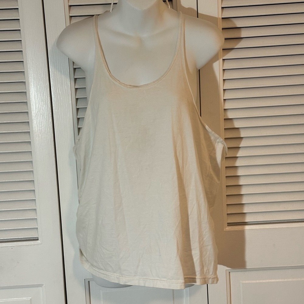 Men’s Cream Tank Top